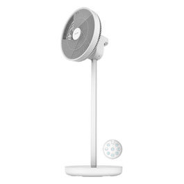 Ventilatore 08243 Bianco 33cm Pavimento/Tavolo Touch Batteria