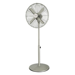 Ventilatore da Pavimento 40 cm Acciaio 4 Velocità Oscillante 08234