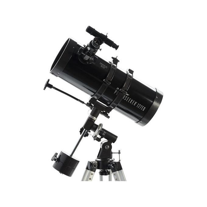 Celestron CE21049 Powerseeker 127EQ Telescopio Riflettore da 127 mm con Accessori e Treppiede in Alluminio
