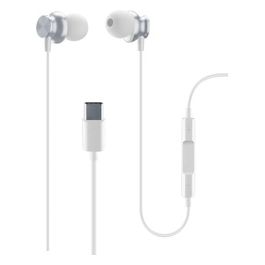 Cellular Line Auricolare In-Ear Type-C Bianco