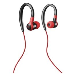 Cellular Line Auricolare Sport con Archetto Esterno Rosso