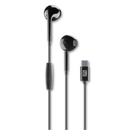 Cellular Line Auricolari con Microfono a Filo Capsule Nero