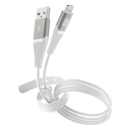 Cellular Line Belt Cable Cavo con Cinturino Lightning 1,2mt Bianco