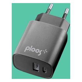 Cellular Line Caricabatteria da Rete Dual Power Delivery 20W Nero