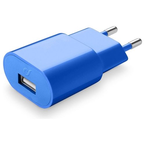 Cellular Line Caricabatteria FastCharger 2Ah 10W USB Blu