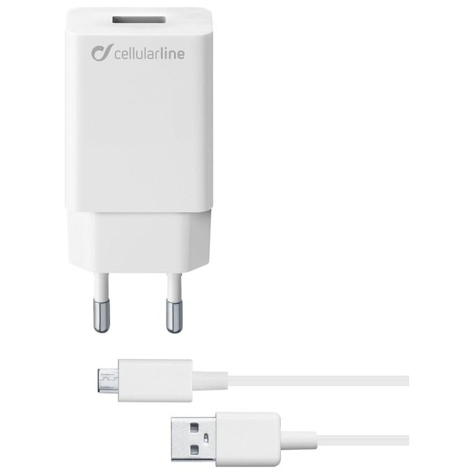Cellular Line Caricabatteria Veloce 10W Micro Usb
