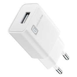 Cellular Line Caricabatterie 12W Bianco