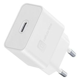 Cellular Line Caricabatterie da Rete Samsung USB-C Super Fast Charge PD 25W Bianco