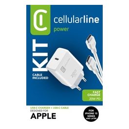 Cellular Line Caricabatterie USB-C 20W