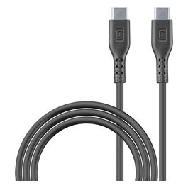Cellular Line Cavo 5A da USB-C a USB-C per la Ricarica e Sincronizzazione Dati Nero