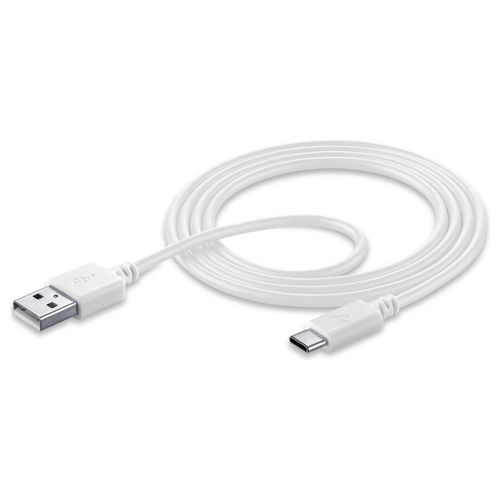 Cellular Line Power Cable Cavo USB to USB-C per ricarica e trasferimento dati 1,2mt Bianco