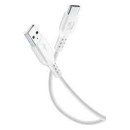 Cellular Line Power Cable Cavo USB-C per ricarica e trasferimento dati 0,6mt Bianco