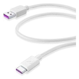 Cellular Line USB Cable Super Charge Cavo da USB a USB-C per la ricarica e sincronizzazione dati 1,2mt