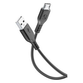 Power Cable Cavo MICRO USB per ricarica e trasferimento dati 1,2mt Nero