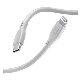 Cellular Line Soft cable Cavo soft touch da USB-C a Lightning 1,2mt Grigio