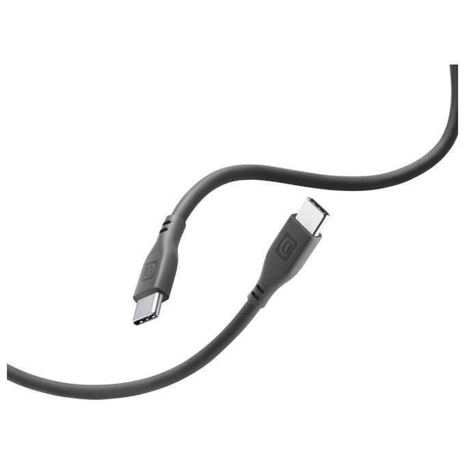Cellular Line Cavo Usb-C Soft Cable Nero 120cm