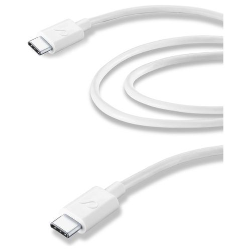 Cellular Line Power Cable Cavo USB-C to USB-C per ricarica e trasferimento dati 2mt