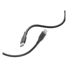 Cellular Line Cavo USB-C a Lightning Soft 120cm Nero