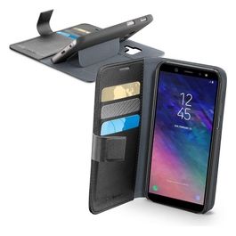 Cellular line Cover Book Agenda per Samsung Galaxy A6 2018 Nero