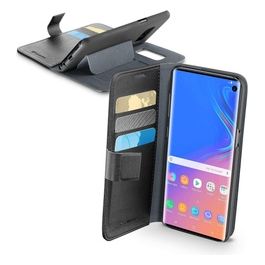 Cellular Line Cover Book Agenda per Samsung Galaxy S10 Doppia Funzione Nero