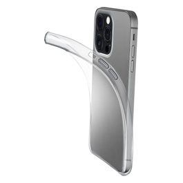 Cellular Line Cover Fine per iPhone 14 Pro Max Cover in gomma morbida ultra sottile e trasparente