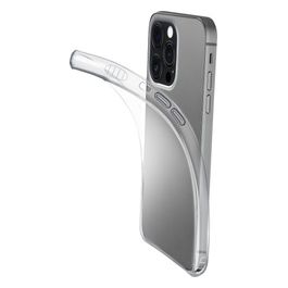 Cellular Line Cover Fine per iPhone 13 Pro Max Cover in gomma morbida ultra sottile e trasparente