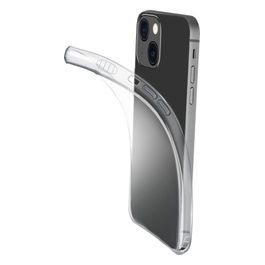 Cellular Line Cover Fine per iPhone 13 Cover in gomma morbida ultra sottile e trasparente
