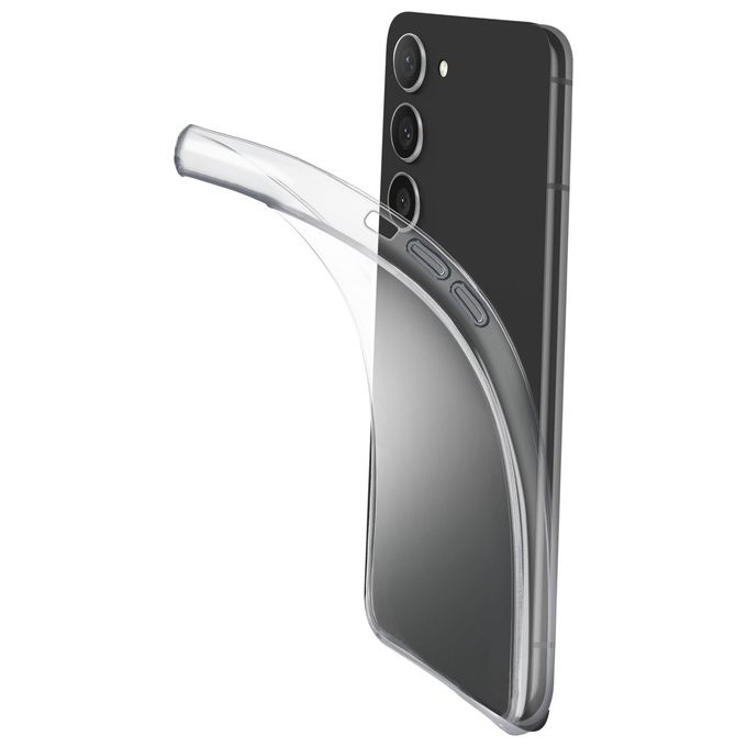Image of Cellular Line Cover Fine per Galaxy S23+ Cover in gomma morbida ultra sottile e trasparente