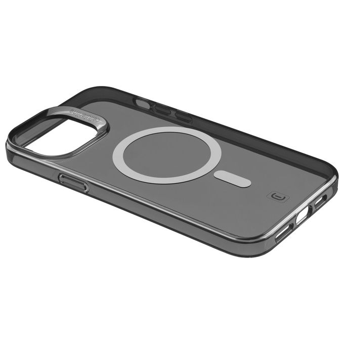 Image of Cellular Line Cover Gloss Mag per iPhone 15 Plus Nero