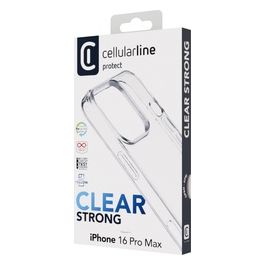 Cellular Line Cover per iPhone 16 Pro Max Clear Strong