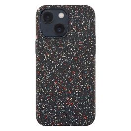 Cellular Line Cover Sensation Dots per iPhone 14 Plus in Silicone Soft-Touch Semi-Trasparente con Effetto Macchiettato Nero