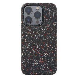 Cellular Line Cover Sensation Dots per iPhone 14 Pro in Silicone Soft-Touch Semi-Trasparente con Effetto Macchiettato Nero