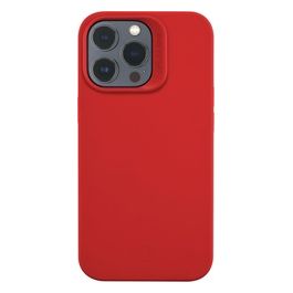 Cellular Line Cover Sensation per iPhone 14 Pro Max in Silicone Soft Touch con Tecnologia Antibatterica Microban Integrata Rosso