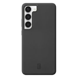 Cellular Line Sensation per Galaxy S23 Custodia in silicone soft touch Nero