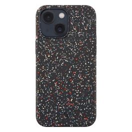 Cellular Line Cover Sensation Dots per iPhone 14 Plus in Silicone Soft-Touch Semi-Trasparente con Effetto Macchiettato Nero