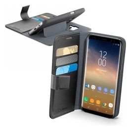 Cellular Line Custodia Book Agenda per Samsung Galaxy S9+ Nero