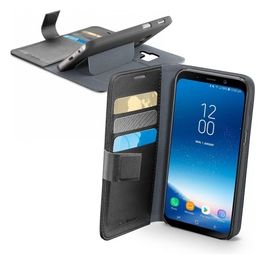 Cellular Line Custodia Book Agenda per Samsung Galaxy A8 2018 Nero
