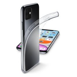 Cellular Line Cover Fine per iPhone 11 Cover in gomma morbida ultra sottile e trasparente