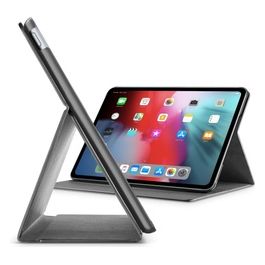 Cellular Line Custodia per iPad Pro 1,.9" 2018 Ultraleggera e Sottile con un Innovativo Stand Multiangolo