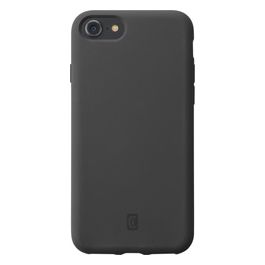 Sensation - iPhone SE (2022)/SE (2020)/8/7/6 Custodia in silicone soft touch Nero