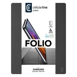 Cellular Line Custodia Tablet per Samsung Folio Galaxy Tab S9 Nero