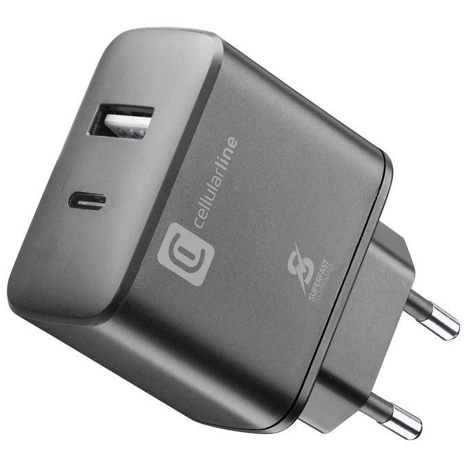 Image of Cellular Line Dual Super Fast Charger 25W Caricabatterie Usb