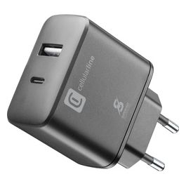 Cellular Line Dual Super Fast Charger 25W Caricabatterie Usb