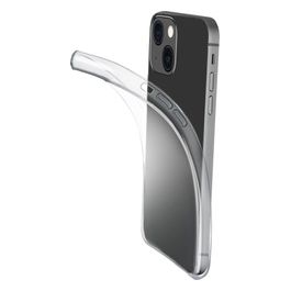 Cellular Line Fine Cover per iPhone 14 Plus in Gomma Morbida Ultra Sottile e Trasparente