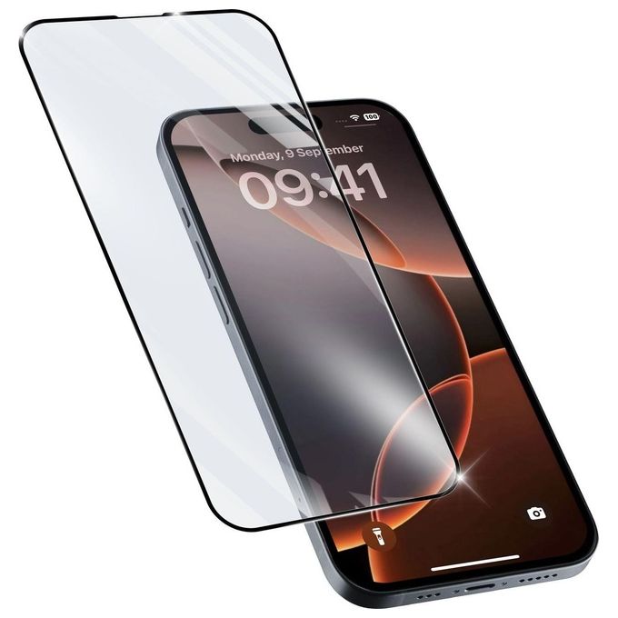Cellular Line Impact Glass Capsule per iPhone 16 Pro Max