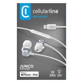 Junco Auricolari In-Ear con Connettore Lightning Bianco