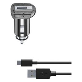 Kit Caricabatterie per Auto 10W Usb-C Nero