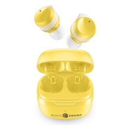 Cellular Line Music Sound Flow Auricolare TWS Bluetooth Giallo