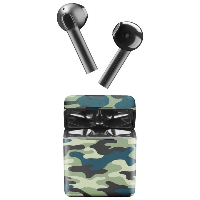 Cellular Line Music Sound Title to Set Auricolari Bluetooth Tws Camouflage