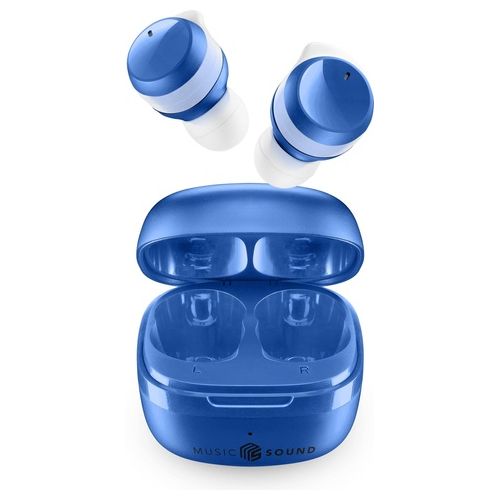 Cellular Line Music Sound Flow Auricolare Wireless In-ear Bluetooth Blu